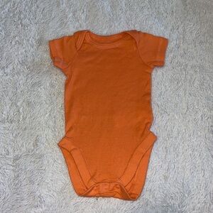 (3 for$10) bundles orange bodysuit 0-3 months